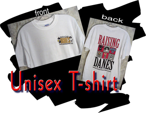 Raising Danes "The Color Chart" Short Sleeve T-Shirts