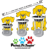 Perfect Fit Feeder (1 Perfect Fit Feeder & 1-5QT Stainless Steel Bowl)